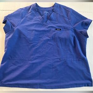 Jaanuu 3-pocket medical scrub top‎ 2x